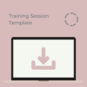 Training Session Template (TST) - BLANK